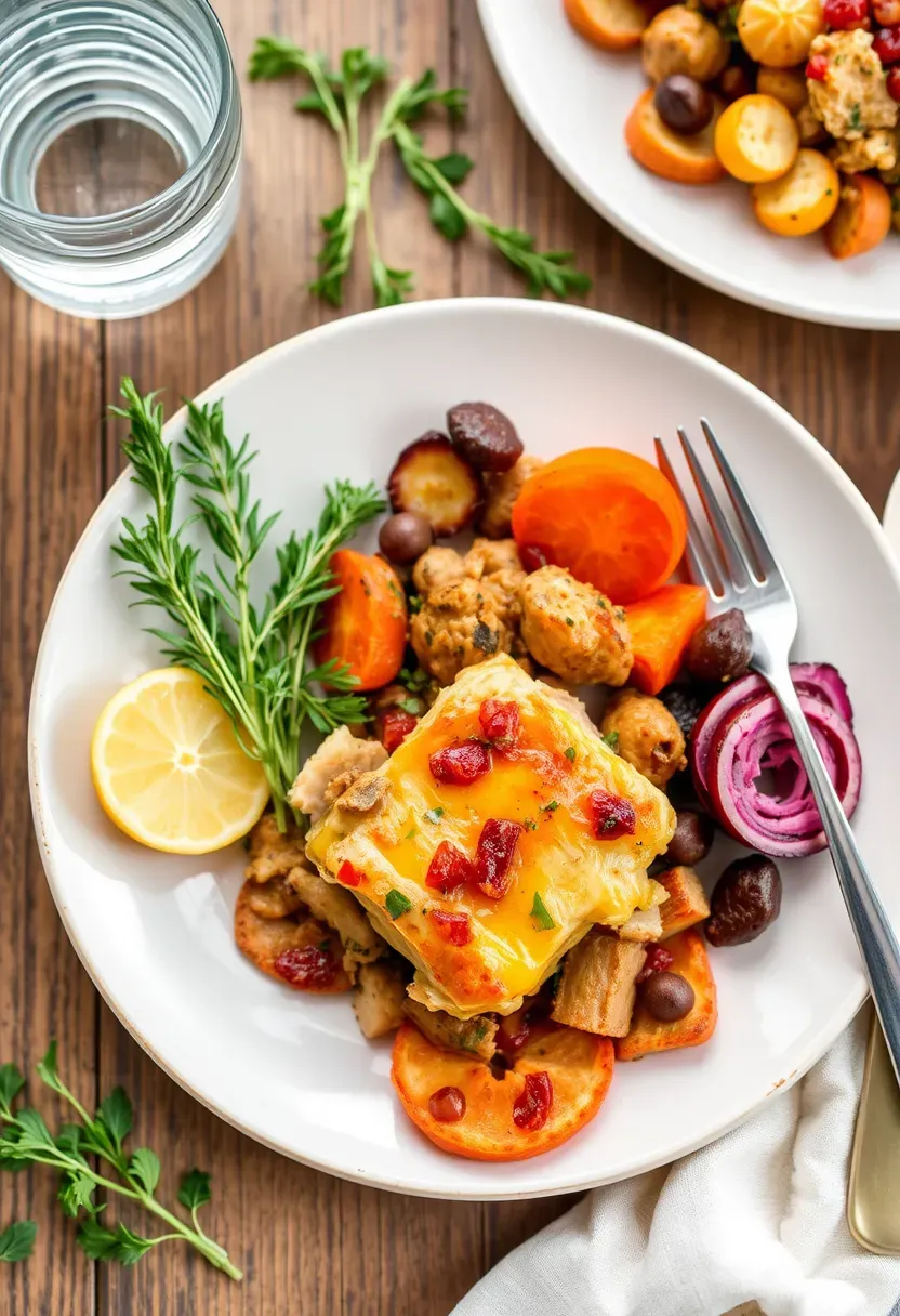 Creative and appealing Thanksgiving leftovers reinvented for a new meal